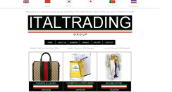 Desktop Screenshot of italtrading-group.com